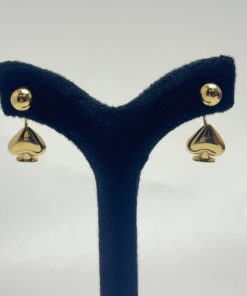 گوشواره پیچی طلا طرح پیک AJ3366