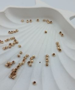 گوی البرنادو تراشدار طلا AJ4388 (25)