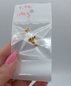 گوی البرنادو تراشدار طلا AJ4388 (27)